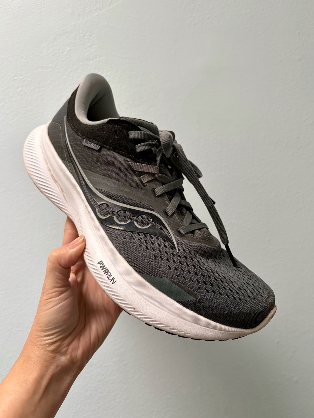 Saucony Ride 16 Running Shoes Gray
